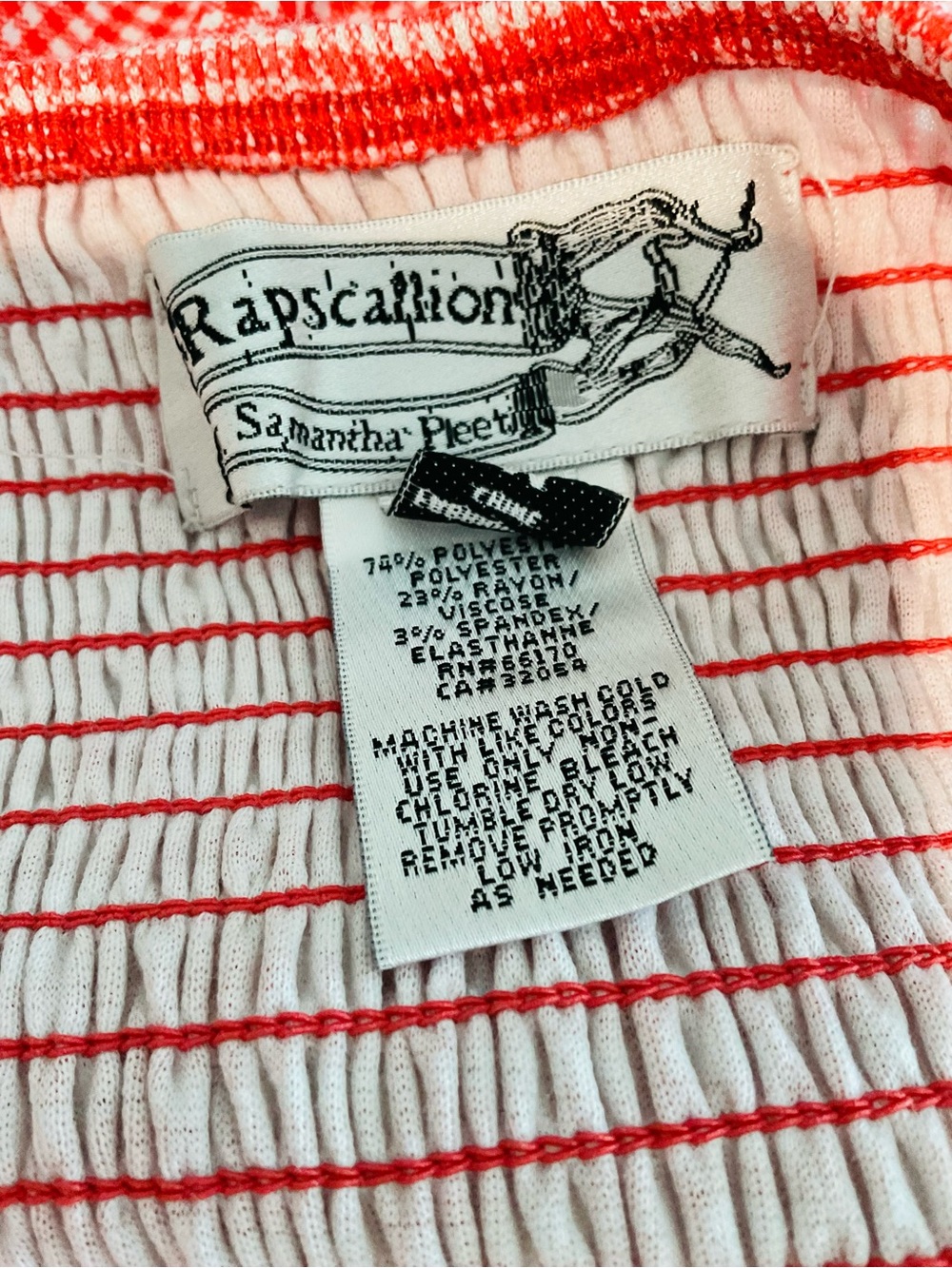 Y2K Rapscallion Samantha Pleet Gingham Pinafore Romper Dress M - Picture 4 of 4